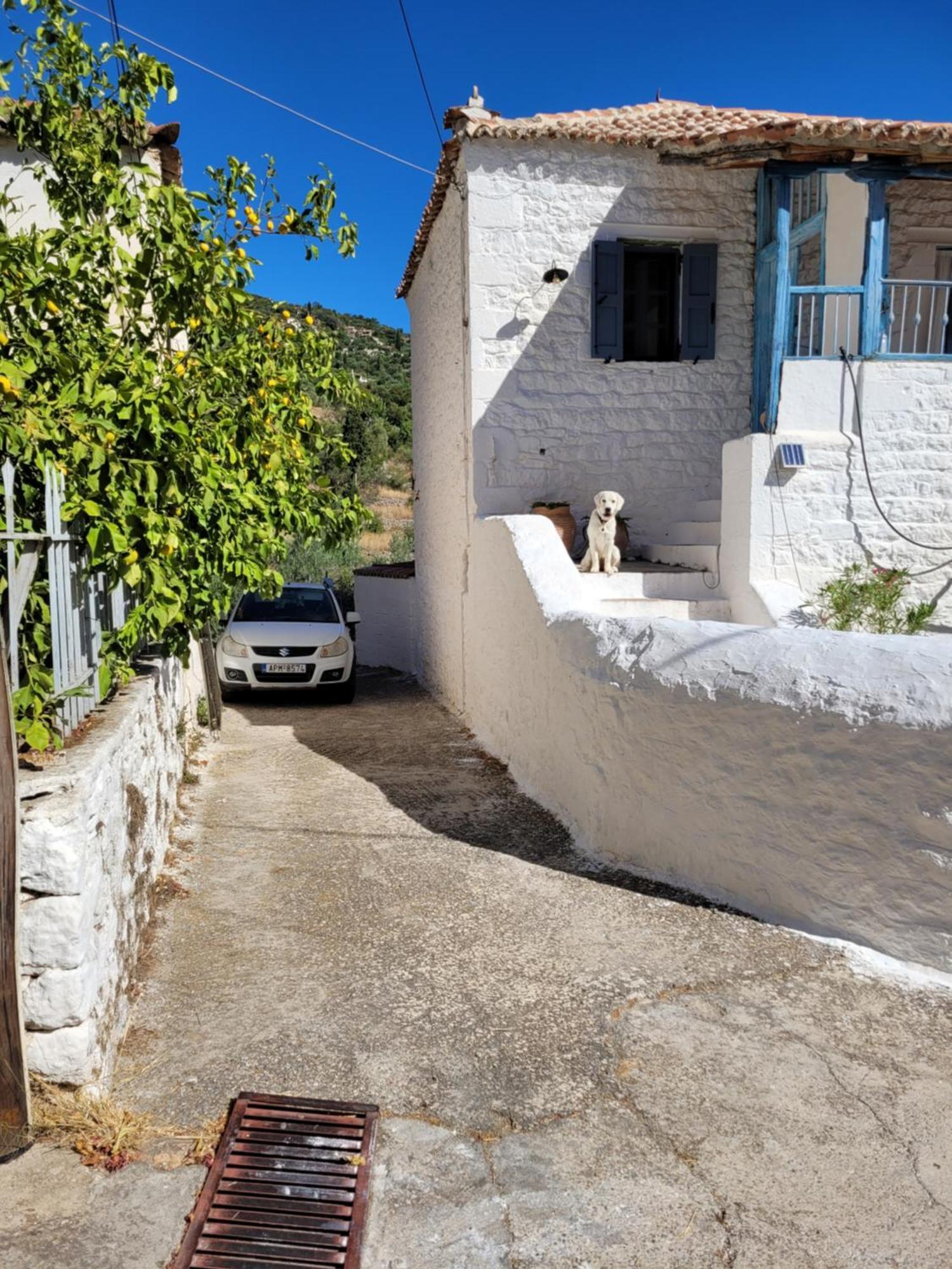 Lovely Traditionnal House With Sea View Tirós Exteriér fotografie