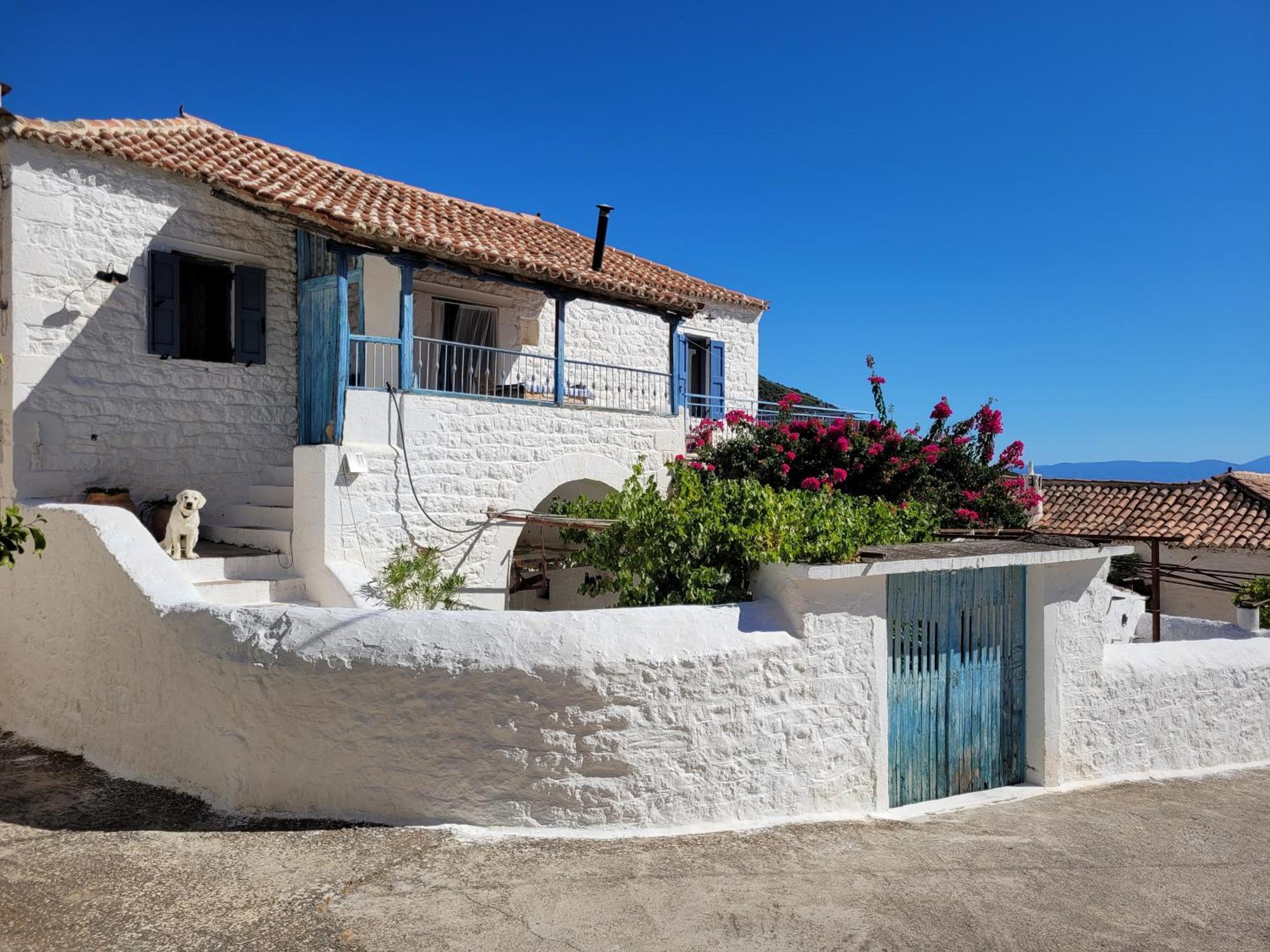 Lovely Traditionnal House With Sea View Tirós Exteriér fotografie